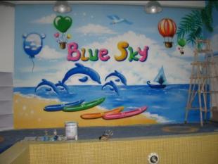 泉州幼儿园壁画喷绘 专业选择，新奇壁画领航